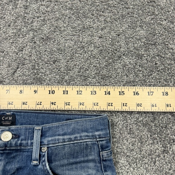 Citizens of Humanity Jeans Womens 26 Blue Rocket Crop High Rise Skinny Denim - Picture 3 of 11